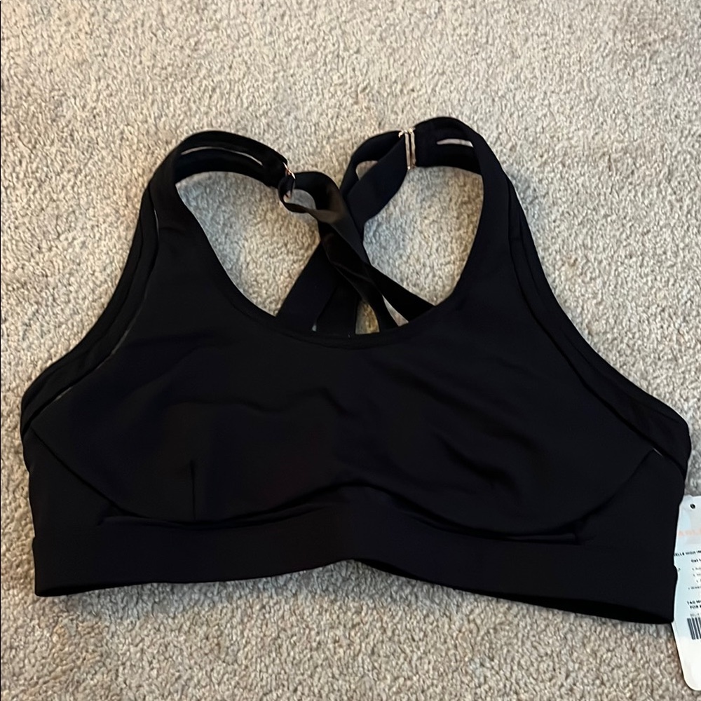 Black Sports Bra